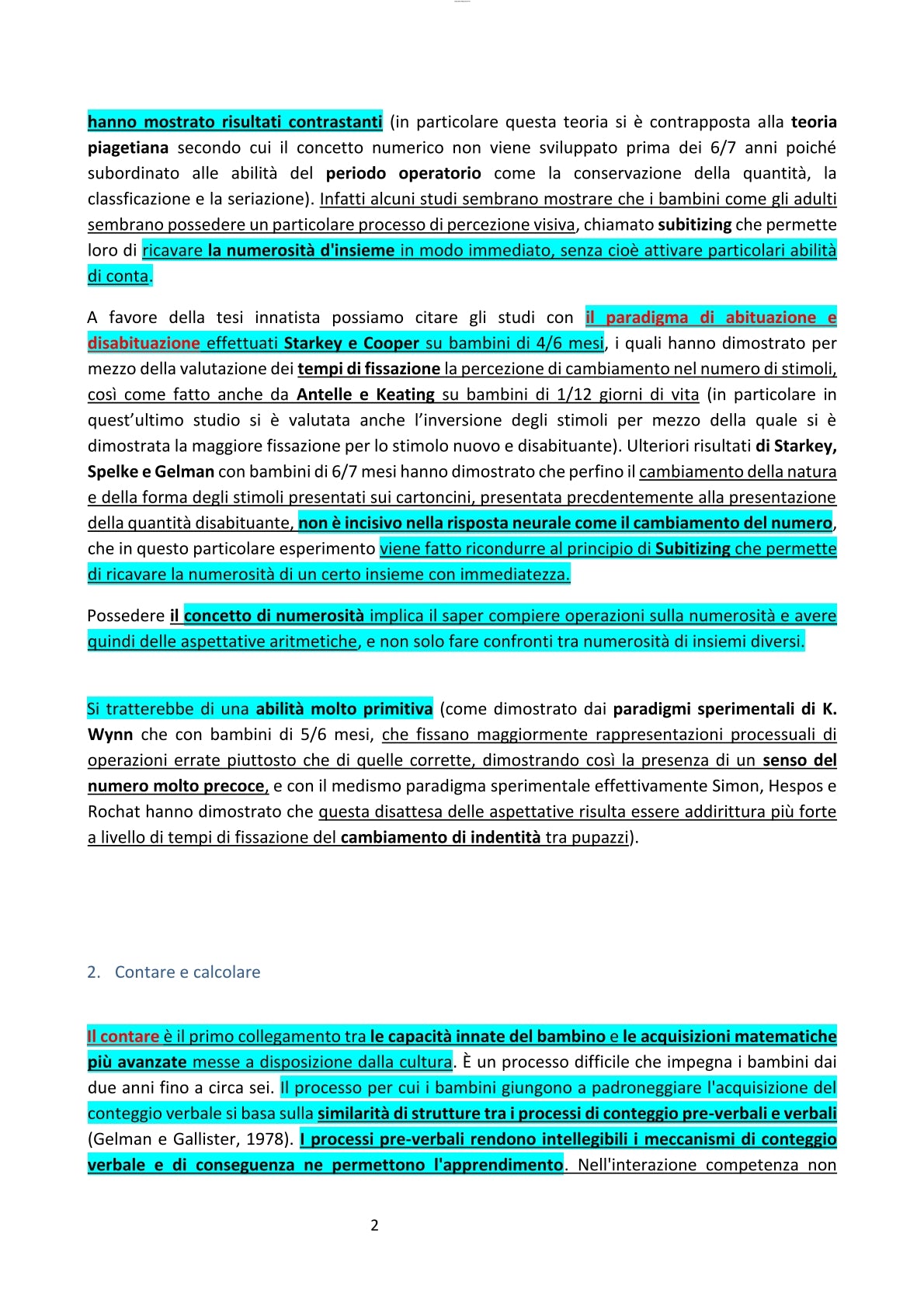 Disturbi dell'apprendimento