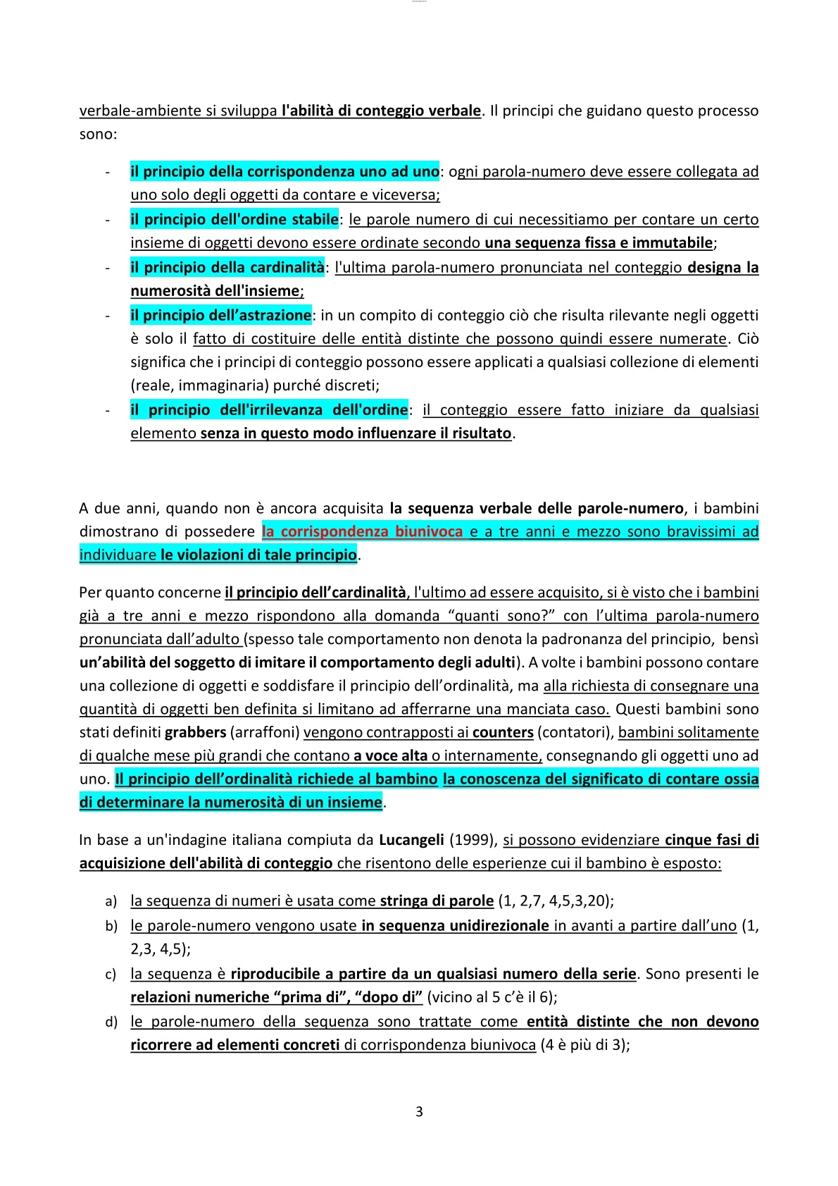 Disturbi dell'apprendimento